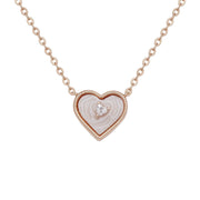 Heart Shaped White Shell Bracelet