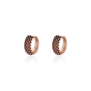 Time retrospective Rose Gold Earrings