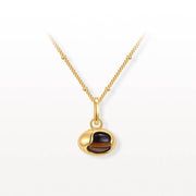 Tiger Eye Stone Necklace
